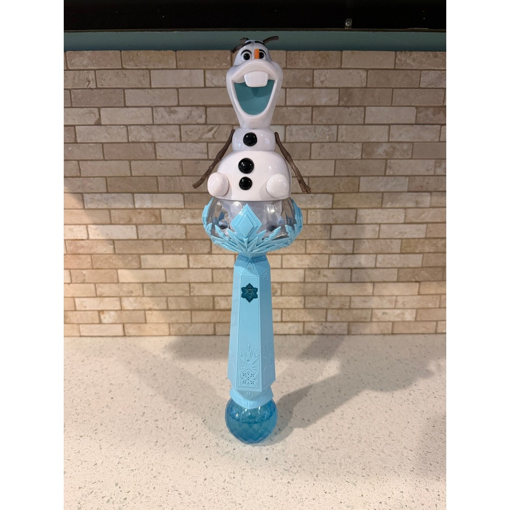 Disney Frozen Olaf Musical Light Up Snow Wand New With Tag